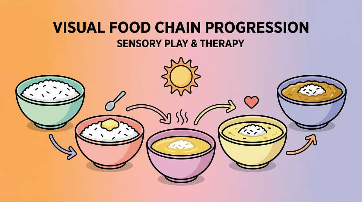 feeding-eating therapy material