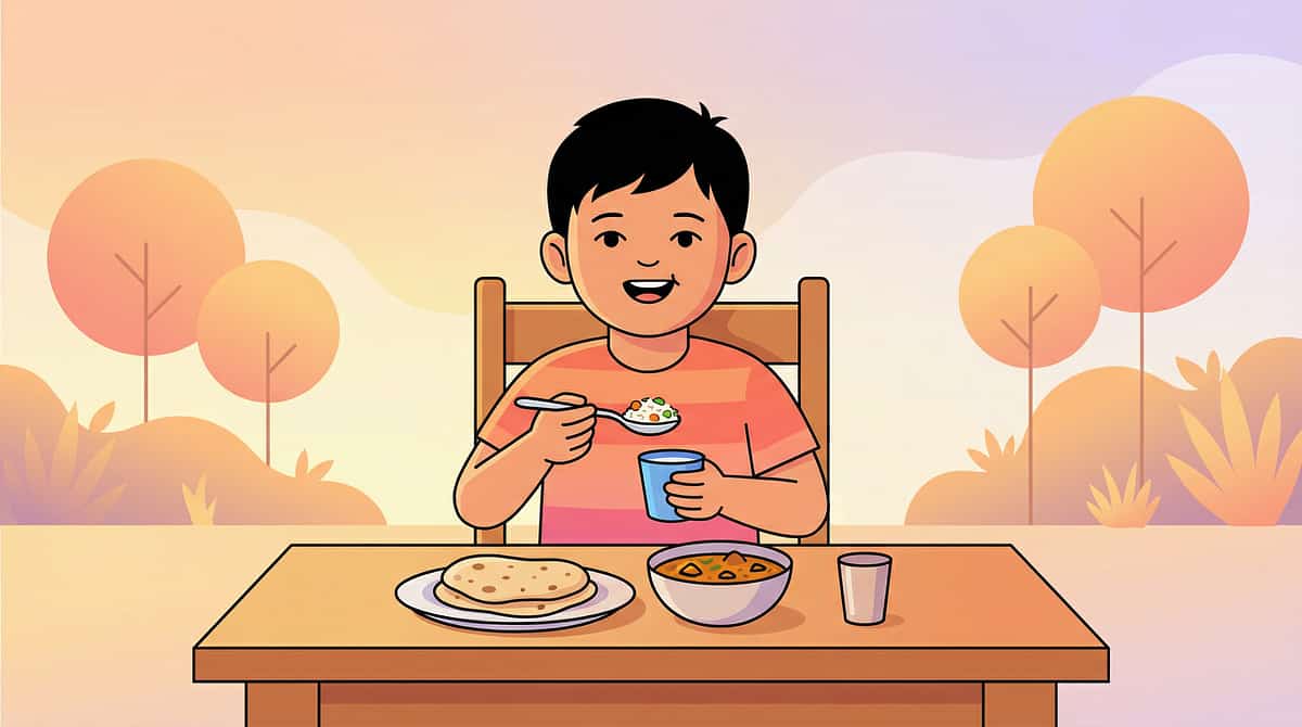 feeding-eating therapy material