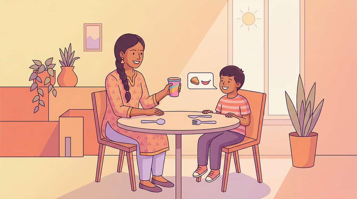 feeding-eating therapy material