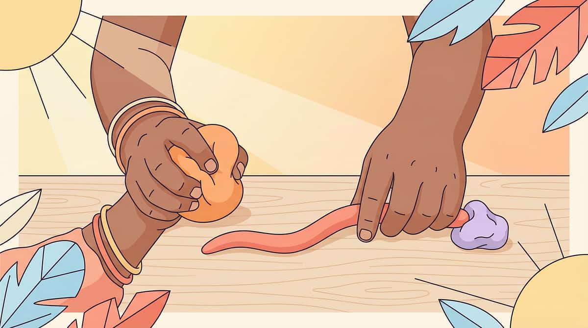 fine-motor therapy material