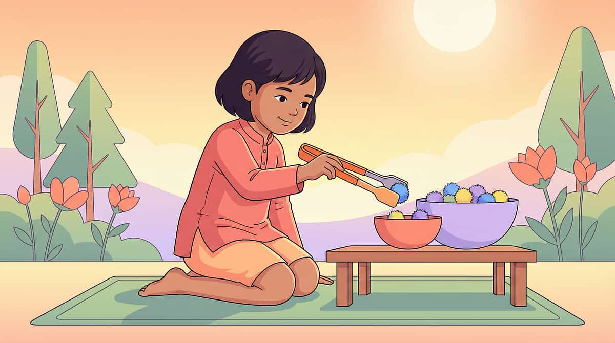 fine-motor therapy material