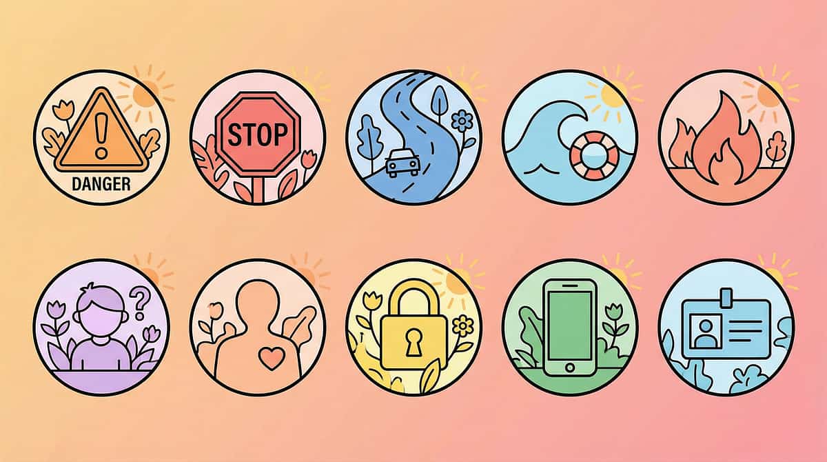 safety-skills therapy material