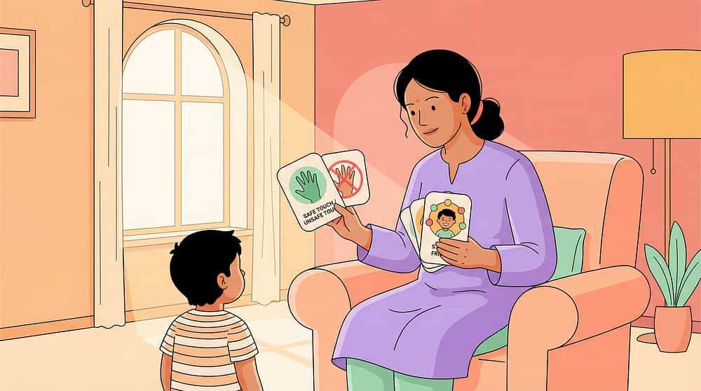 safety-skills therapy material