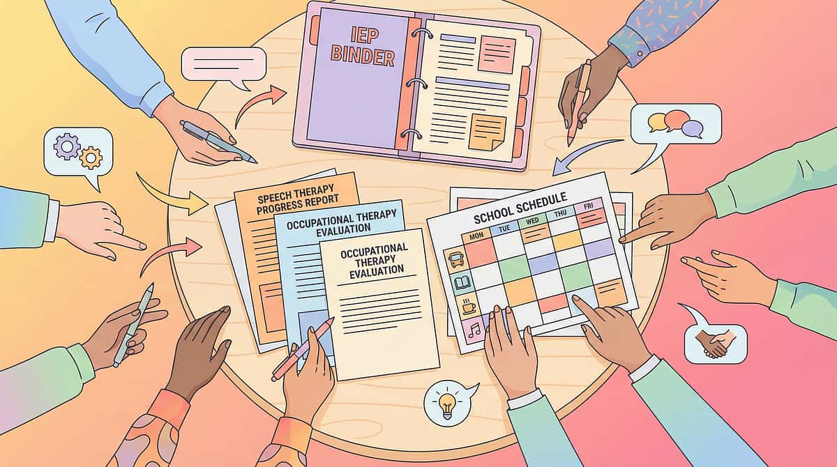 school-partnership therapy material