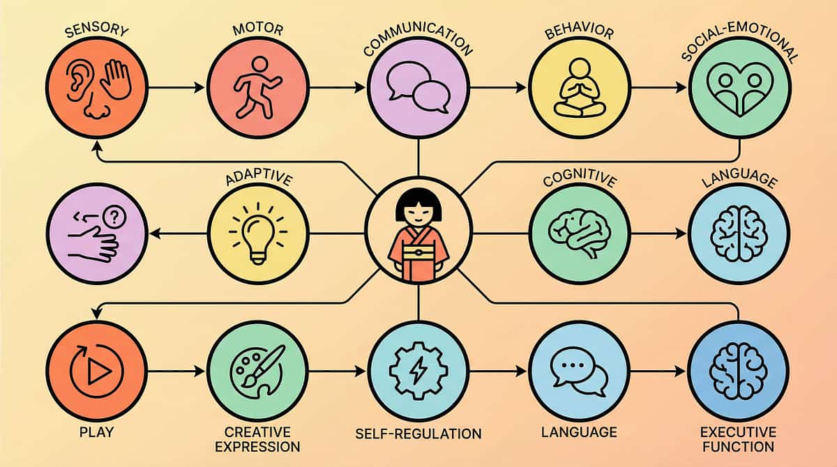 sensory-processing therapy material