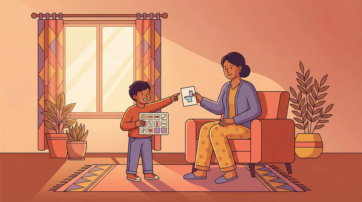 toileting therapy material